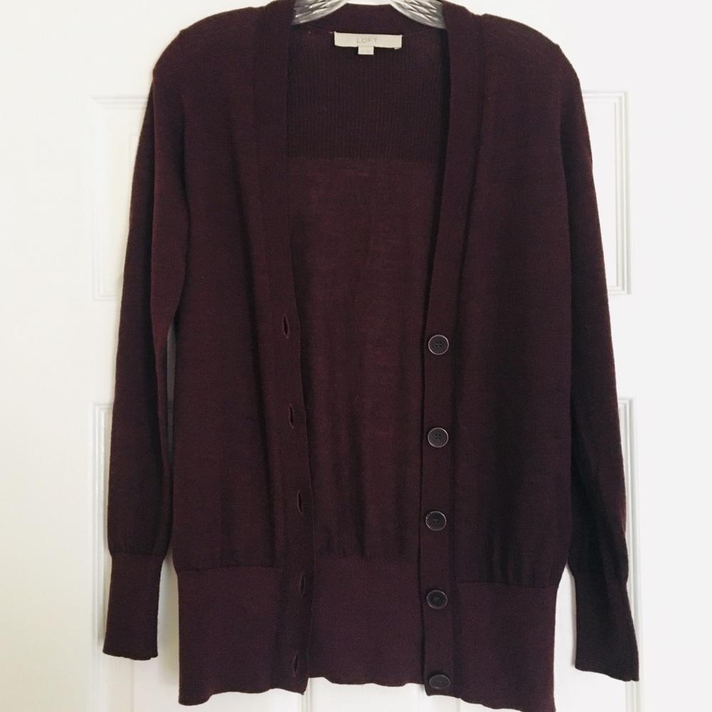 Ann Taylor Loft Long Sleeve Cardigan Size XS